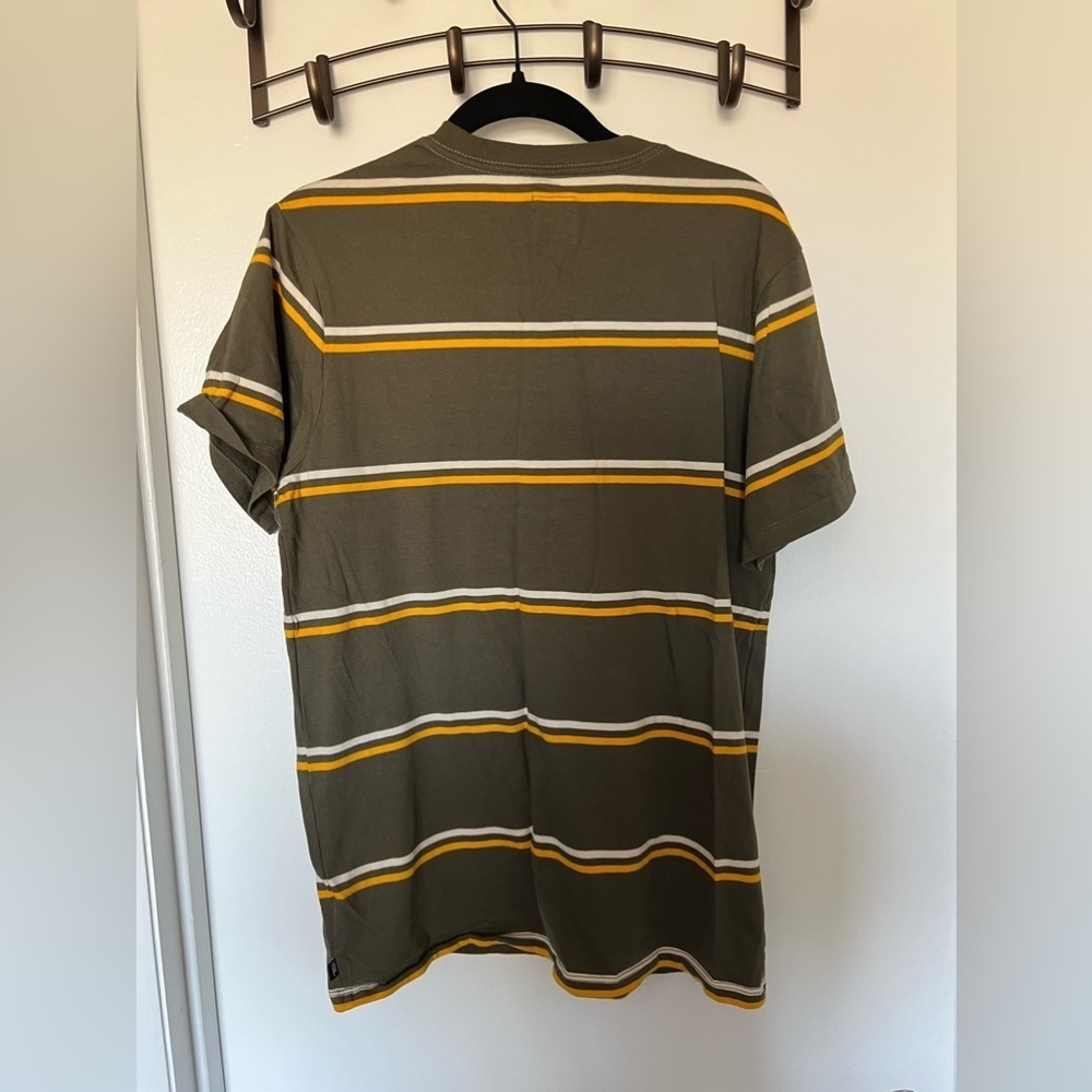 Vans olive flower embroidered tshirt - Picture 2 of 3